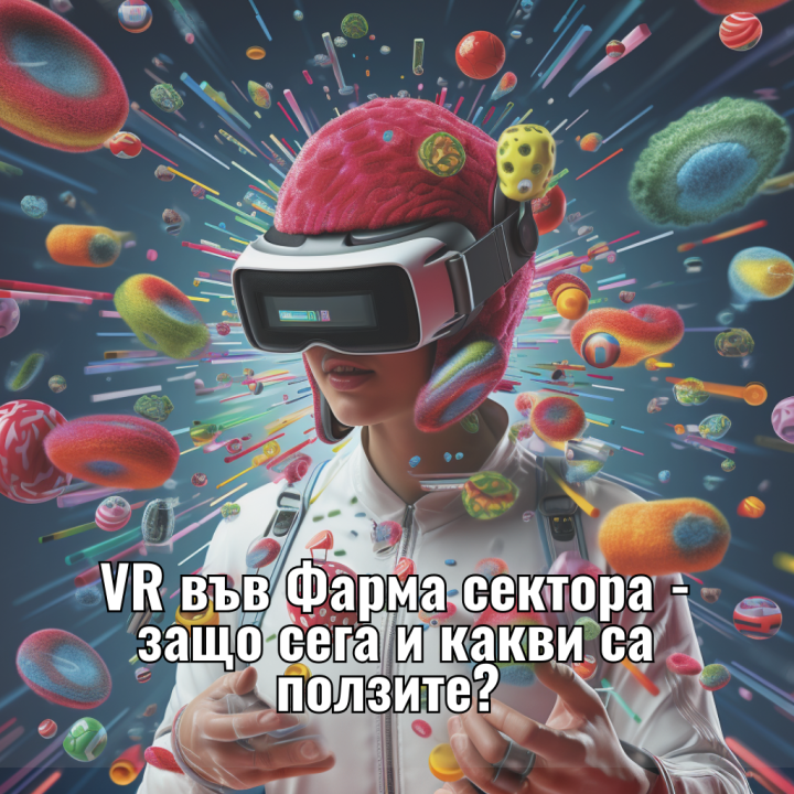 VR във Фарма сектора - защо сега и какви са ползите? 💊🔬